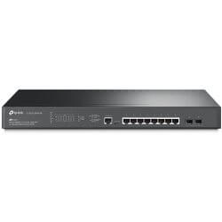 Switch 19" 8 ports PoE 2,5 Giga +  2 SFP+