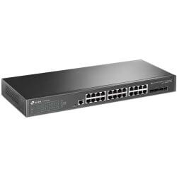Switch 19" L2 24 ports Giga + 4 SFP+ 10Gb