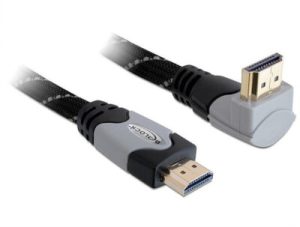 Câble vidéo HDMI 4K High speed coudé vertical 3m