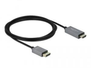 Câble vidéo DisplayPort 1,4 > HDMI 2m 4K 60Hz