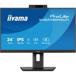 Moniteur 23.8" Ultra mince IPS Webcam Pivot HubUSB
