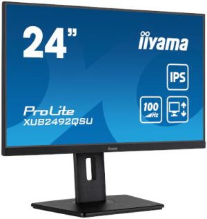 Moniteur 23.8" Ultra mince IPS WQHD DP/HDMI Pivot