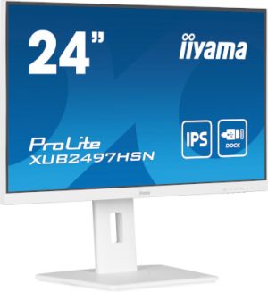 Moniteur 23,8" Ultra mince IPS Full HD Dock USB-C