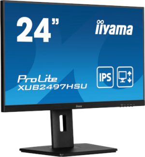Moniteur 23,8" Ultra Mince IPS DP/HDMI Pivot