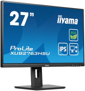 Moniteur Eco résponsable 27" Ultra mince IPS Pivot