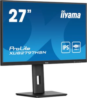 Moniteur 27" IPS FullHD DP/HDMI Dock USB-C