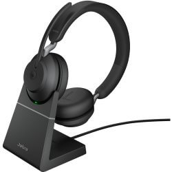 Casque Evolve2 65 stéréo USB-C avec support MS