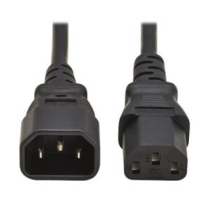 Cordon d'alimentation C13 vers C14 10A 1M Noir