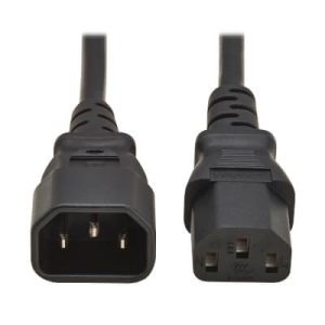 Cordon d'alimentation C13 vers C14 10A 2M Noir