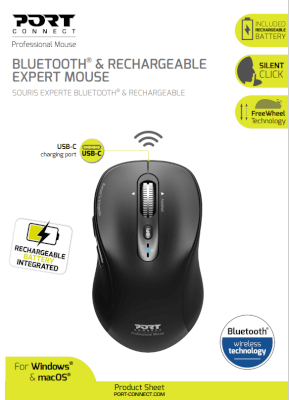 Souris Bluetooth Pro rechargeable FreeWheel bulk